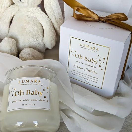 Oh Baby! Classic Candle - Jazmín | Lavanda | Almizcle