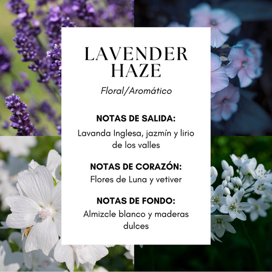 Lavender Haze Home Perfume - Lavanda | Flor de Luna | Almizcle